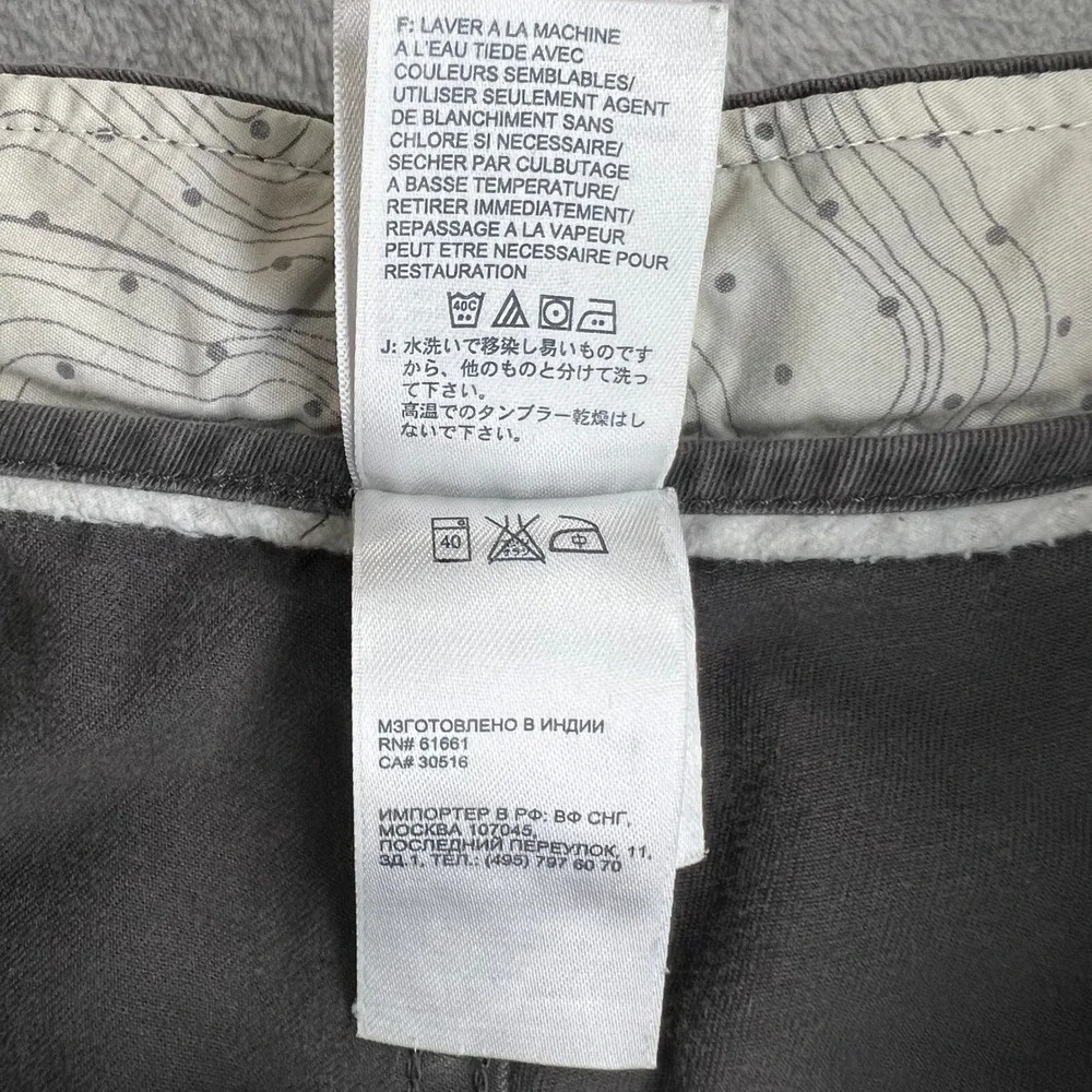 The North Face Cargo Shorts Mens 36 Gray Good Sun Faded AU7V Cotton Utility